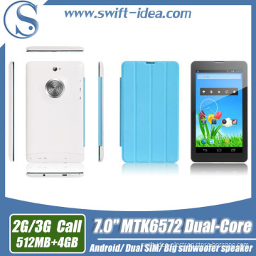 7 Inch Mtk6572 Dual Core Dual SIM 3G Call Smart Android Tablet (PMD724L)
